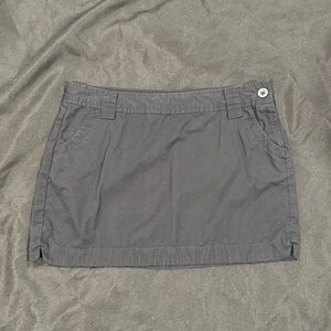 Old Navy Black Mini Skirt with Button Detail